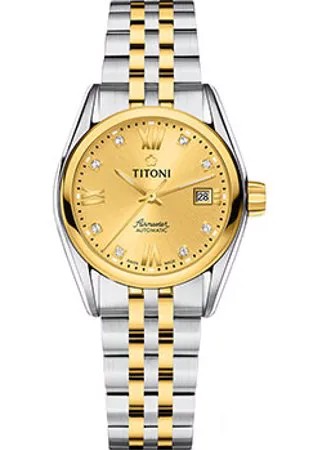 Швейцарские наручные  женские часы Titoni 23909-SY-064. Коллекция Airmaster