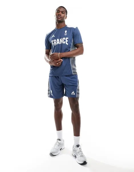 Le Coq Sportif – Equipe De France Paris 2024 – Синие шорты