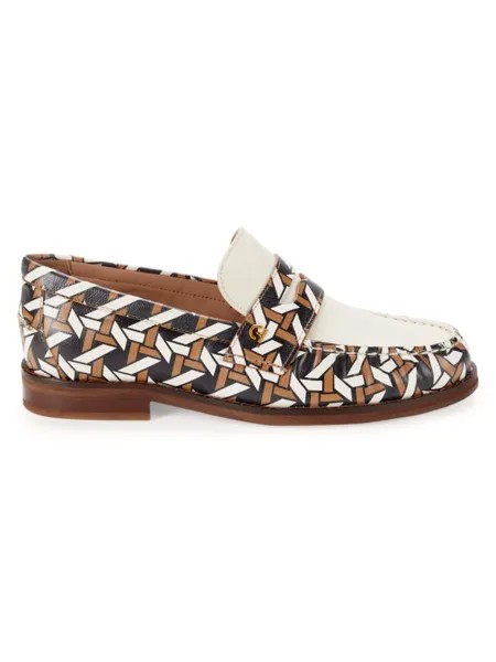 Пенни-лоферы с принтом Lux Pinch Cole Haan, цвет Rattan Print