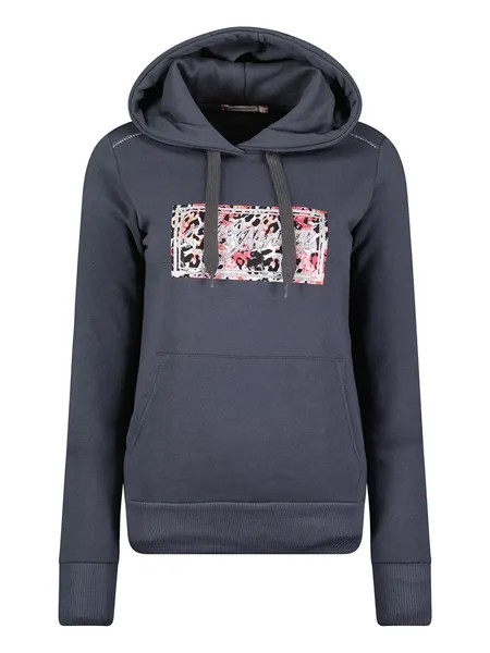 Толстовка Geographical Norway Hoodie Feratia, антрацит
