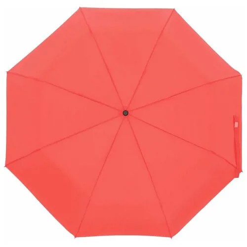 Мини-зонт molti, автомат, 3 сложения, купол 97 см., чехол в комплекте, красный