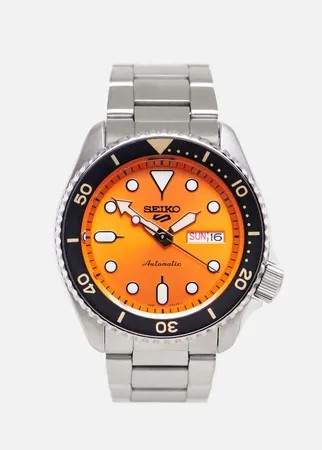 Наручные часы Seiko SRPD59K1S Seiko 5 Sports, цвет серебряный