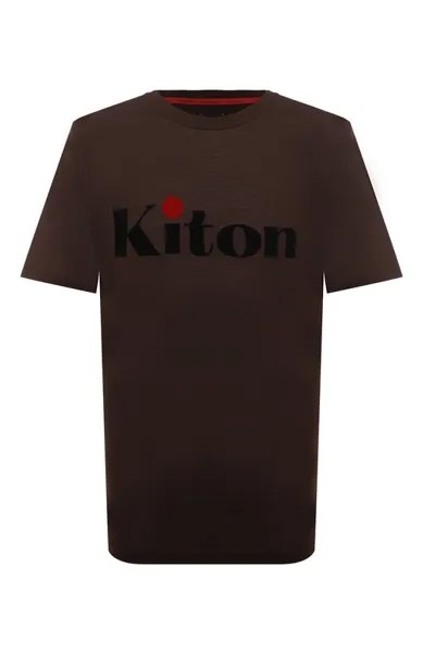 Хлопковая футболка Kiton