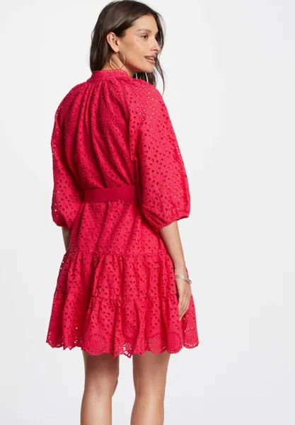 Платье-блузка EMBROIDERED A-LINE MINI Morgan, розовый