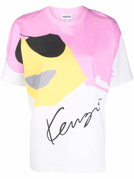 Kenzo logo-print T-shirt
