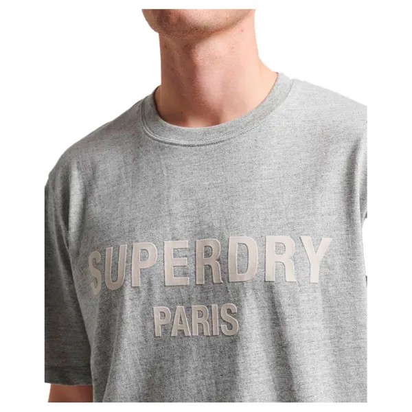 Футболка Superdry Luxury Sport Loose, серый
