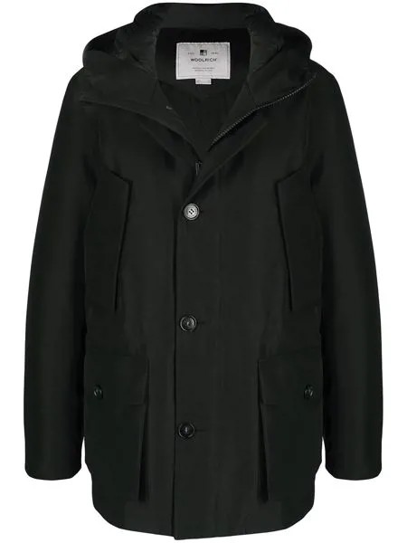 Woolrich однобортный пуховик