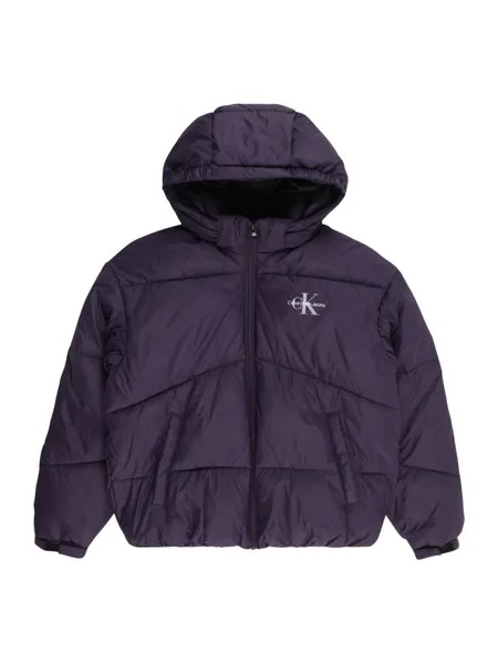 Межсезонная куртка Calvin Klein, фиолетовый