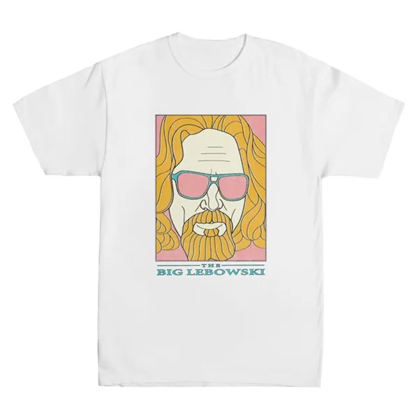 Футболка с коротким рукавом BIOWORLD The Big Lebowski, белый