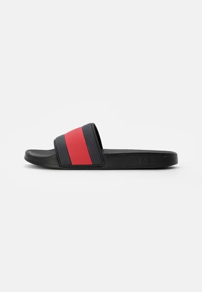 Шлепанцы FLAG POOL SLIDE Tommy Hilfiger, цвет black