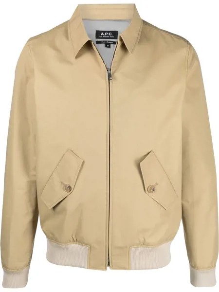 A.P.C. бомбер на молнии
