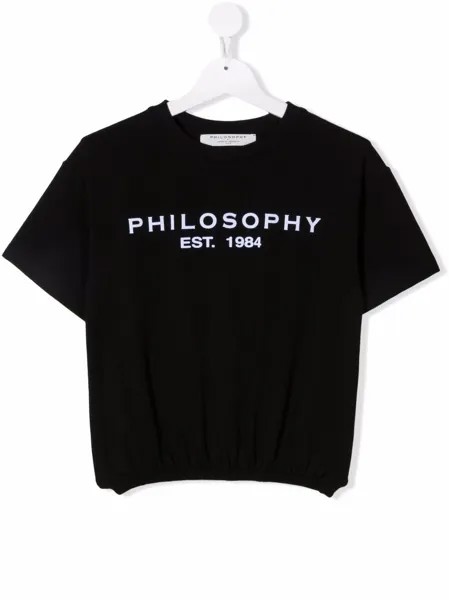 Philosophy Di Lorenzo Serafini Kids футболка с логотипом