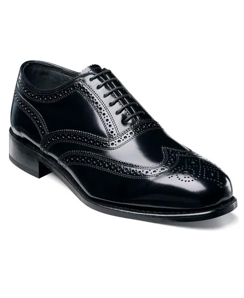 Мужские оксфорды lexington wing-tip Florsheim, черный