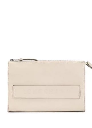Longchamp клатч с логотипом