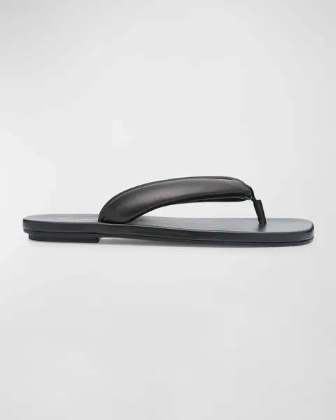 Мужские кожаные сандалии с ремешками на подкладке Dries Van Noten, цвет Black