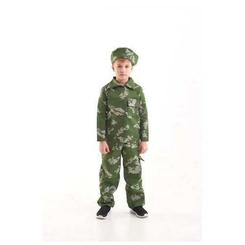 Карнавальный костюм для мальчика Пограничник 8-10 лет 140-152