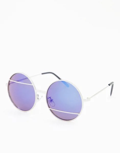 Круглые солнцезащитные очки Jeepers Peepers-Золотистый