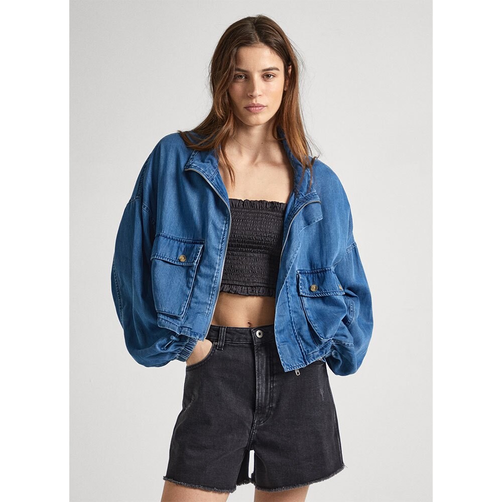 Куртка Pepe Jeans Evie Denim, синий
