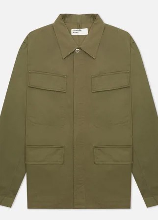 Мужская куртка Universal Works MW Fatigue Twill, цвет оливковый, размер M