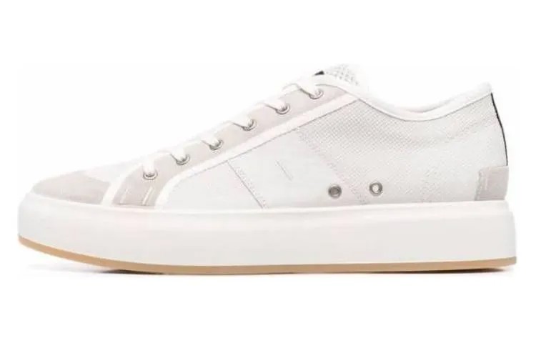 Кроссовки STONE ISLAND Skateboarding Shoes Men Low-top Off White, цвет Off White