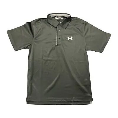 Under Armour Mens UA Rival Athletic Pullover Polo с короткими рукавами и воротником