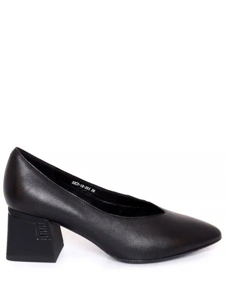 Туфли Bonavi женские демисезонные, размер 36, цвет черный, артикул 32C5-18-201