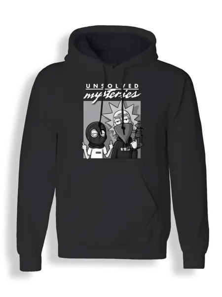 Худи унисекс СувенирShop Рик и Морти/Rick and Morty 9 черное L