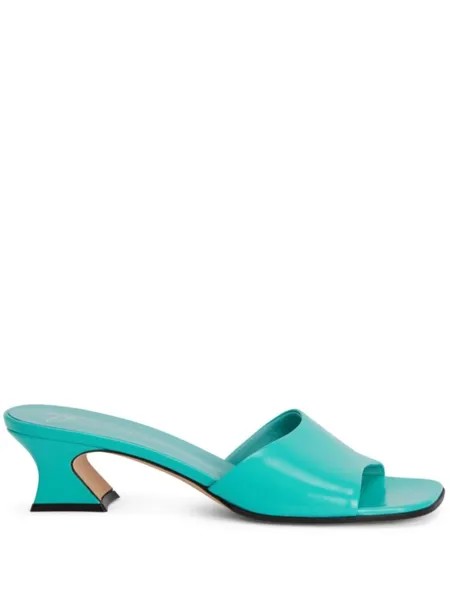 Giuseppe Zanotti мюли Solhene 45, зеленый
