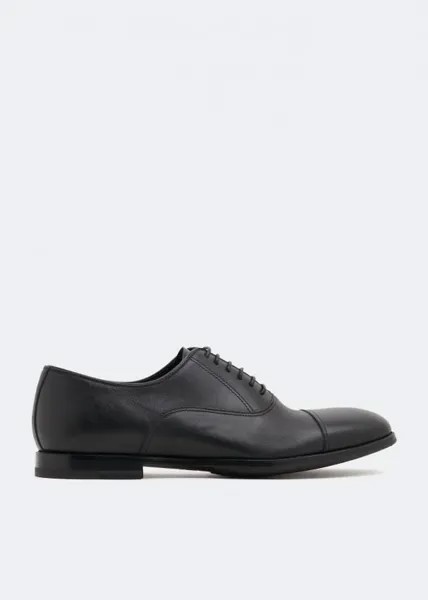 Оксфорды BARRETT Oxford leather shoes, черный