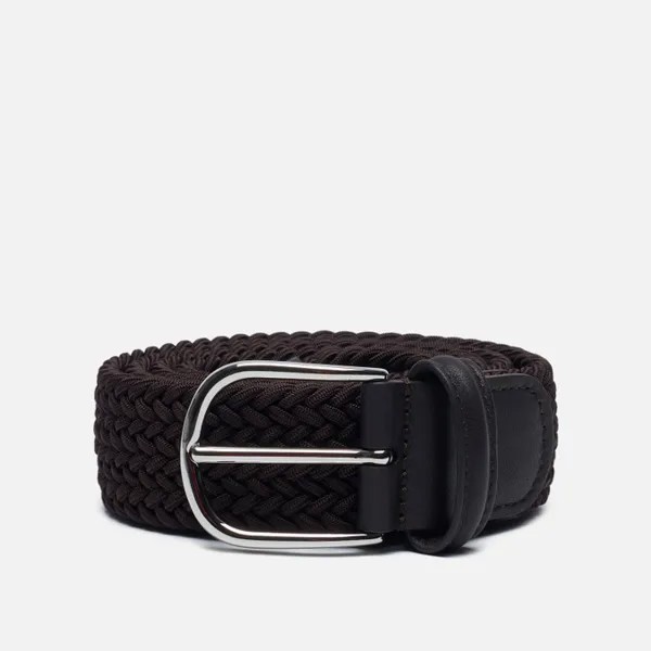 Ремень унисекс ANDERSON'S Classic Plain Elastic Woven коричневый 95 см