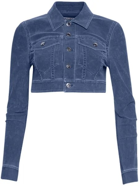 Alexander Wang укороченная куртка, синий