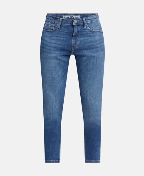 Джинсы узкого кроя Esprit, синий