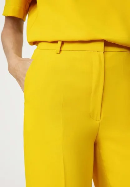Брюки LANG FLIESSENDE MIT BÜGELFALTEN Gerry Weber, желтый