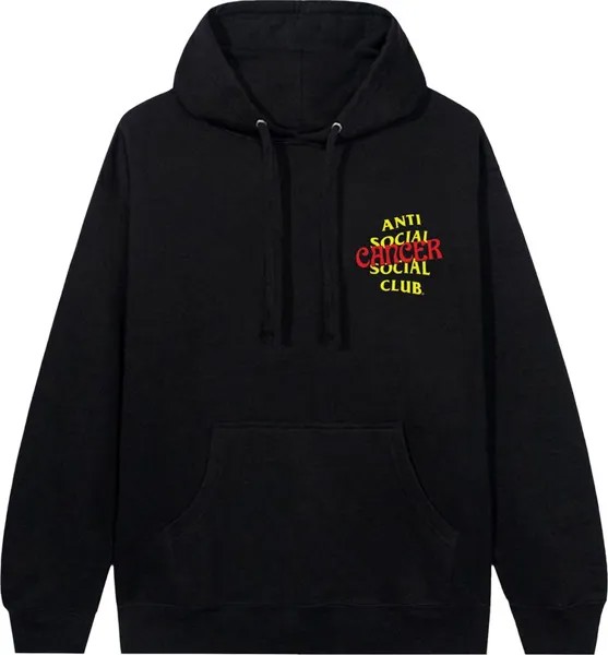 Худи Anti Social Social Club Cancer Hoodie Black, черный