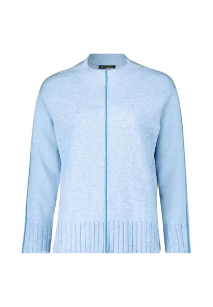 Вязаный свитер с воротником BETTY BARCLAY, цвет Patch Light Blue Light Blue