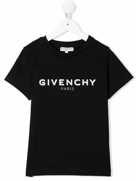 Givenchy Kids футболка с логотипом
