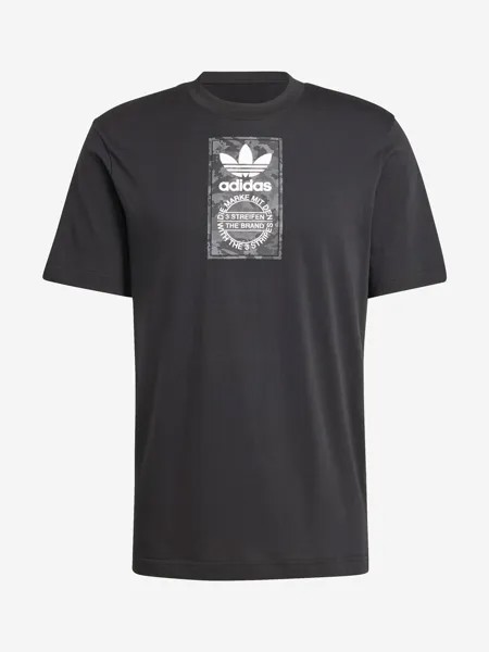 Футболка мужская adidas Camo, Черный