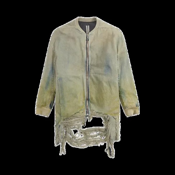 Куртка Rick Owens Jumbo Peter Flight 'Pearl/Acid Degrade', серый