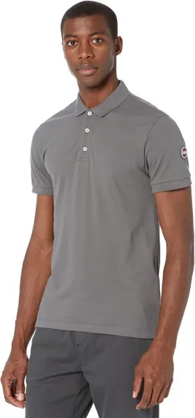 Рубашка-поло Short Sleeve Stretch Piquet Side Vents Polo Shirt COLMAR, цвет Stud