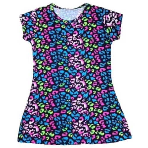 Платье для девочки из вискозы леопард (104-122) размер:116 Little one
