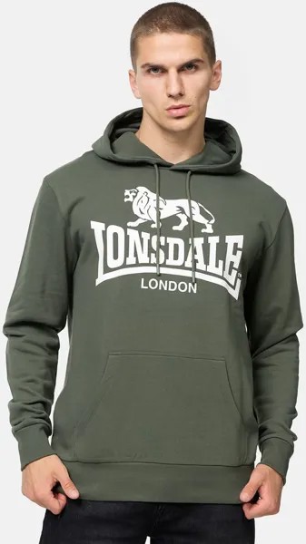 Толстовка Lonsdale Hoodie Sherborne, зеленый