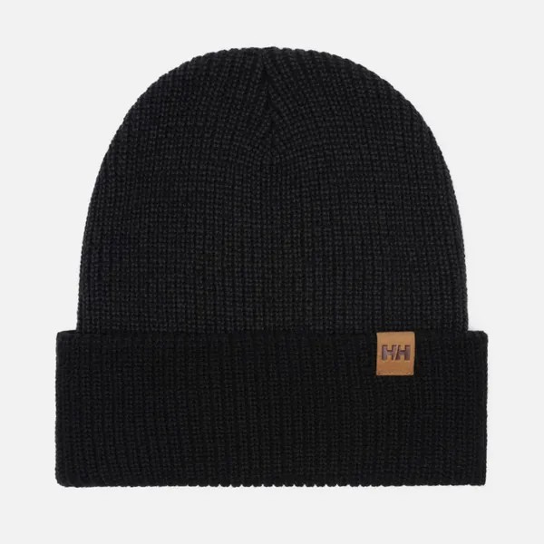 Шапка бини унисекс Helly Hansen HH Logo Cuff Beanie, черный