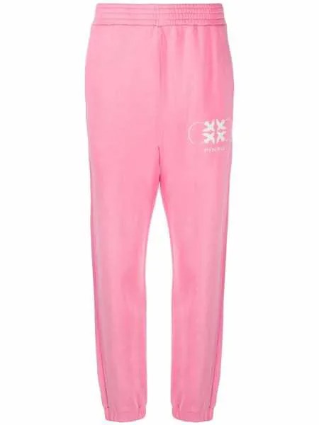 PINKO спортивные брюки с логотипом
