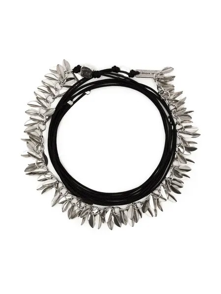 Isabel Marant leaf charm bracelet