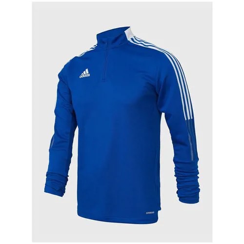 Свитер тренировочный Adidas Tiro21 GH7302, р-р L, Синий