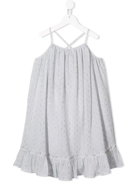 Stella McCartney Kids платье с люрексом