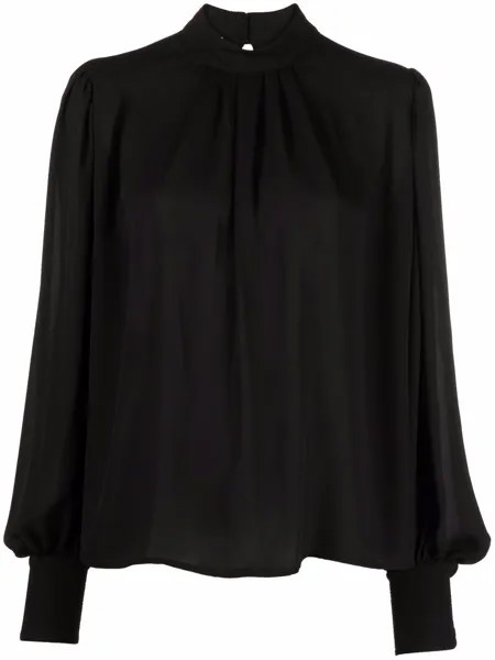 Blanca Vita gathered neck blouse