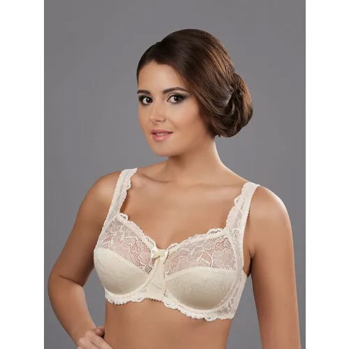 Бюстгальтер Lady Lux, размер 75G, экрю