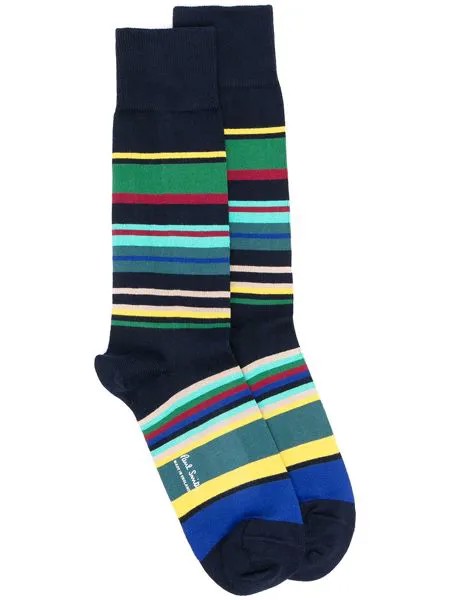 PAUL SMITH полосатые носки
