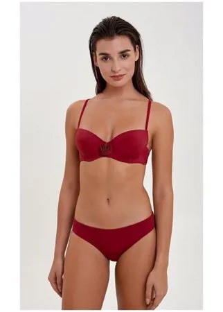 Купальник infinity lingerie, размер 70B, бордовый